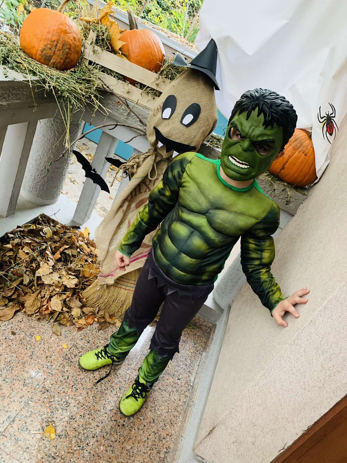 Dečak prerušen u hulka